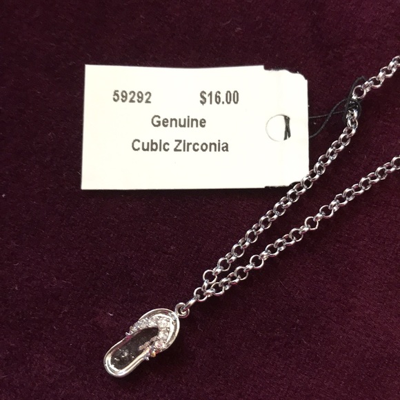 Cookie Lee Gen Cubic Zirconia Ankle Bracelet - Picture 4 of 6